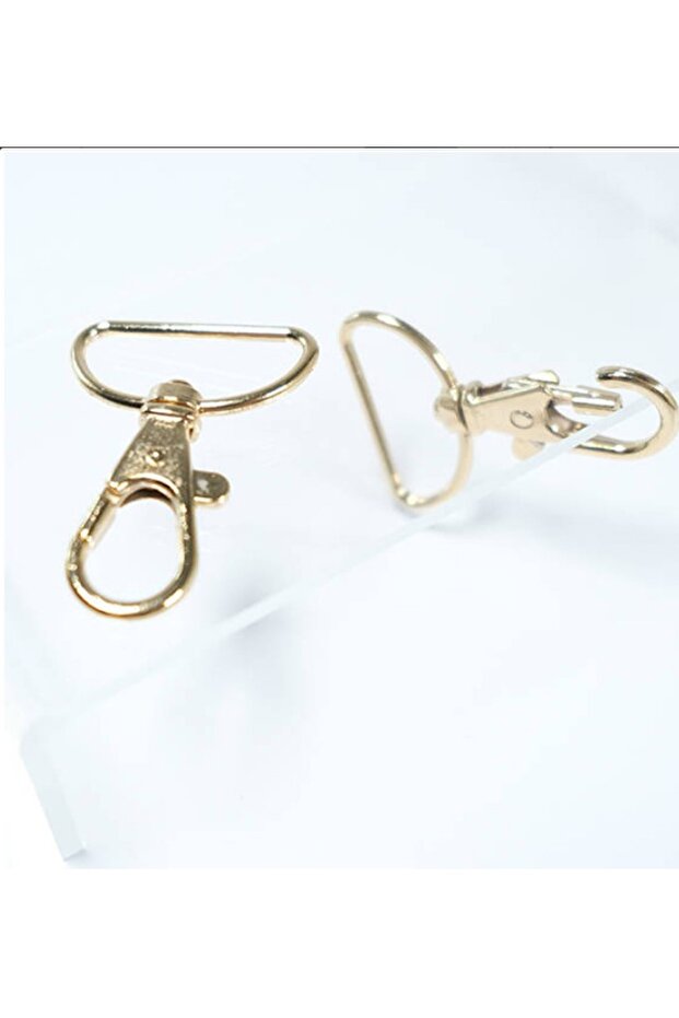Parrot Hook 2.5 cm Bag Hanger and Keychain Hook 2 Pieces