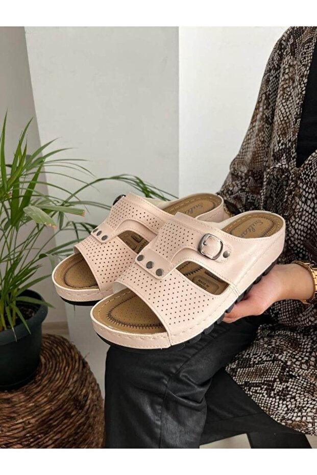 Large Size 41 42 Outsize Comfort Daily Soft Anatomical Sole Comfortable Mother Home Out Slippers