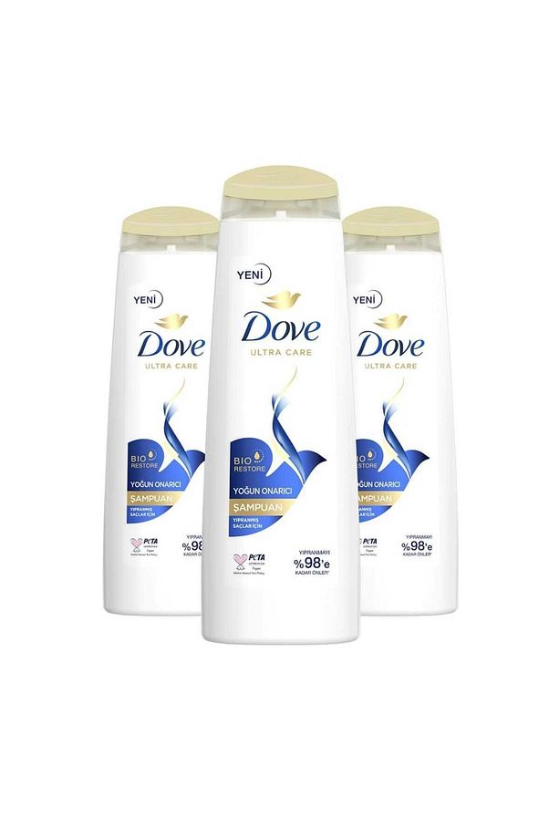  Yoğun Onarıcı Şampuan 350 Ml 3Adet dove yogun onarıcı 350×3 - 1