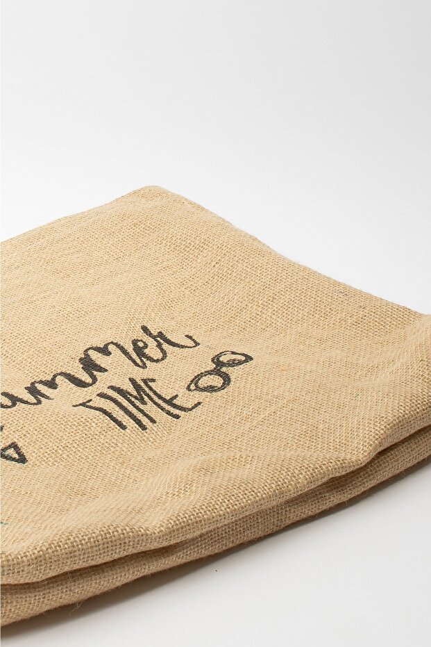 حقيبة شاطئ بطبعة وقت الصيف - 6