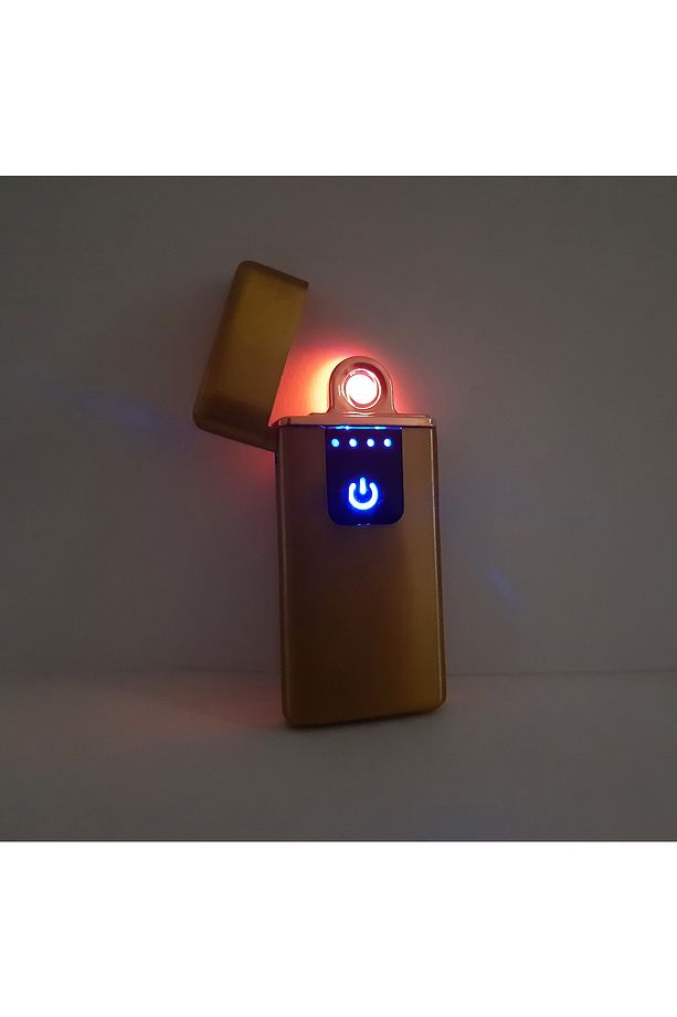 Usb Şarjlı Elektronik Çakmak Dokunmatik Ekran Sigara Çakmağı - 3