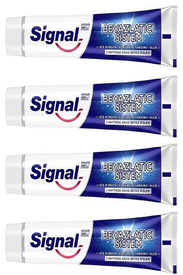 SİGNAL BEYAZL.SİSTEM MACUN 50 ML 6221155069665 (4 Adet) - 1