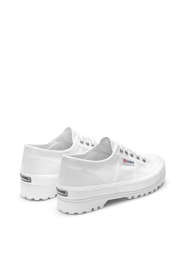2555 Alpina Unisex Beyaz Platform Sneaker - 4