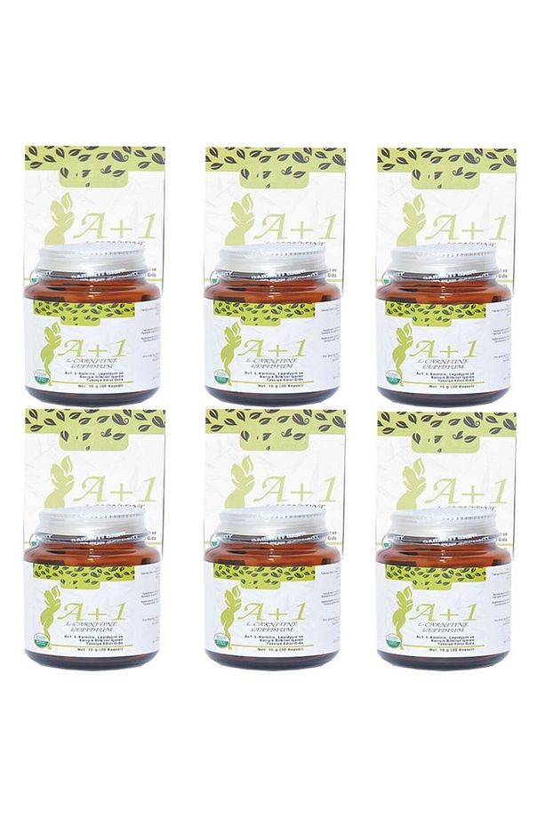 A1 L-carnitine Lepidium A+1 Bitkisel 30 Kapsül X 6 Adet Kutu - 4