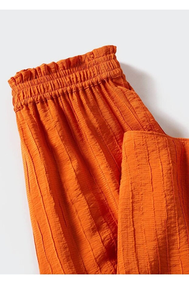 Dokuma Culotte Pantolon - 5