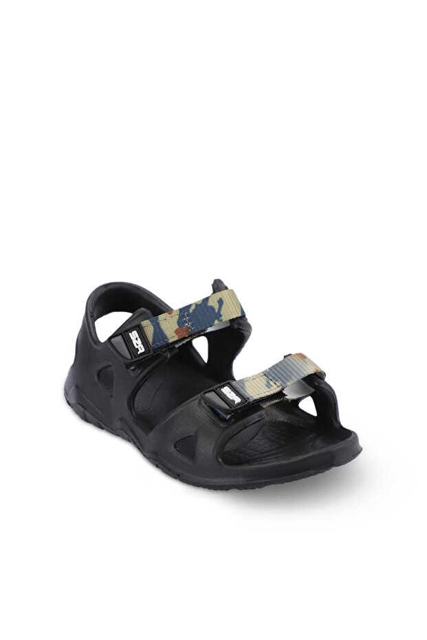 OKRA Boy's Sandals Black