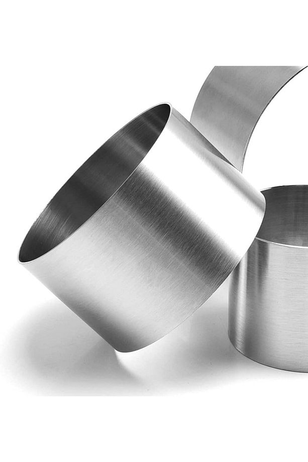 Narkalıp Yuvarlak Parfe Kek Kalıbı Çap 8 cm Derinlik 5cm - 2