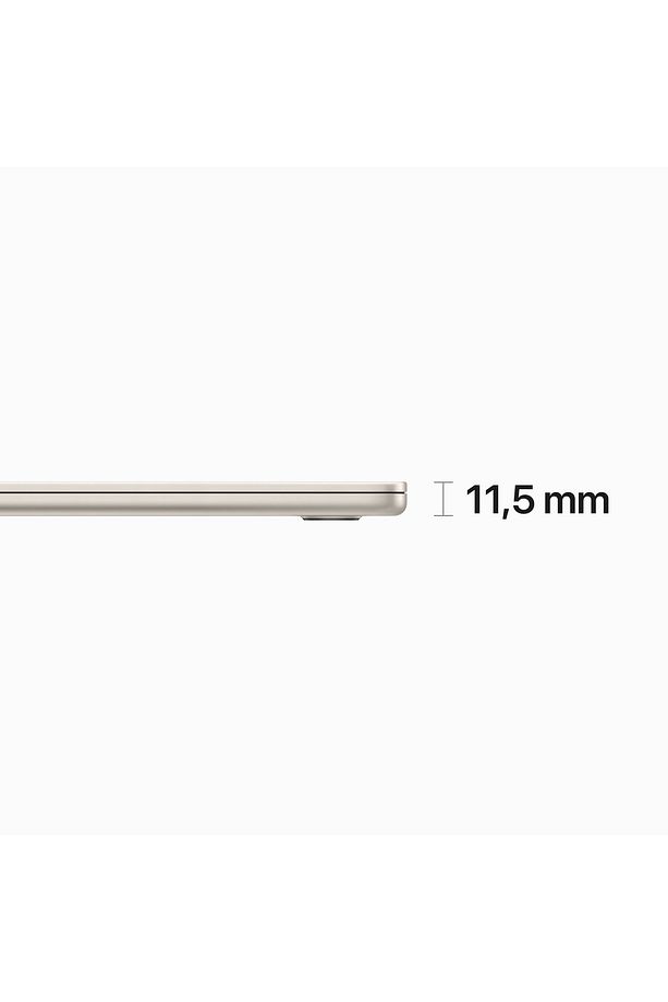 15-inch MacBook Air: Apple M2 chip with 8-core CPU and 10-core GPU, 256GB - Starlight - 4