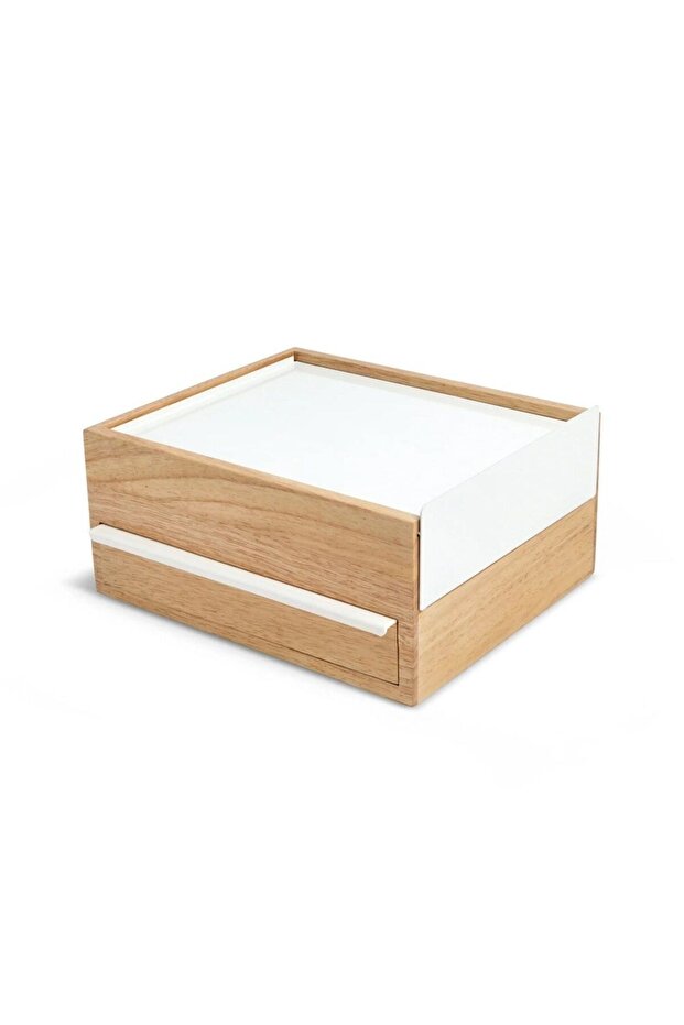 Stowit Aksesuar Saklama Kutusu Beyaz-Doğal Renk - 4