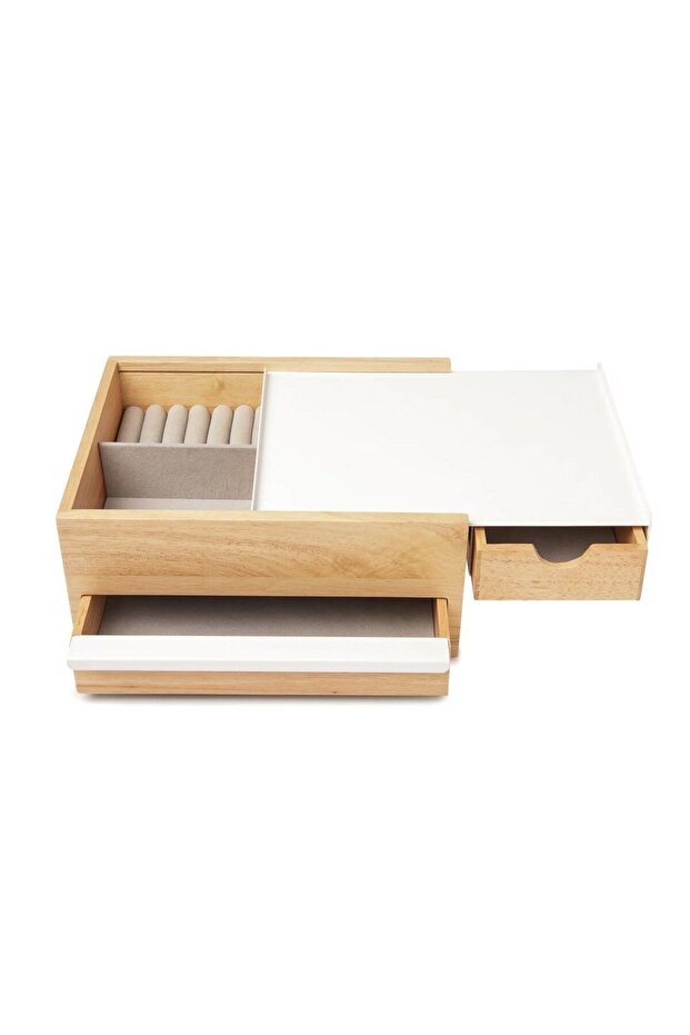 Stowit Aksesuar Saklama Kutusu Beyaz-Doğal Renk - 5