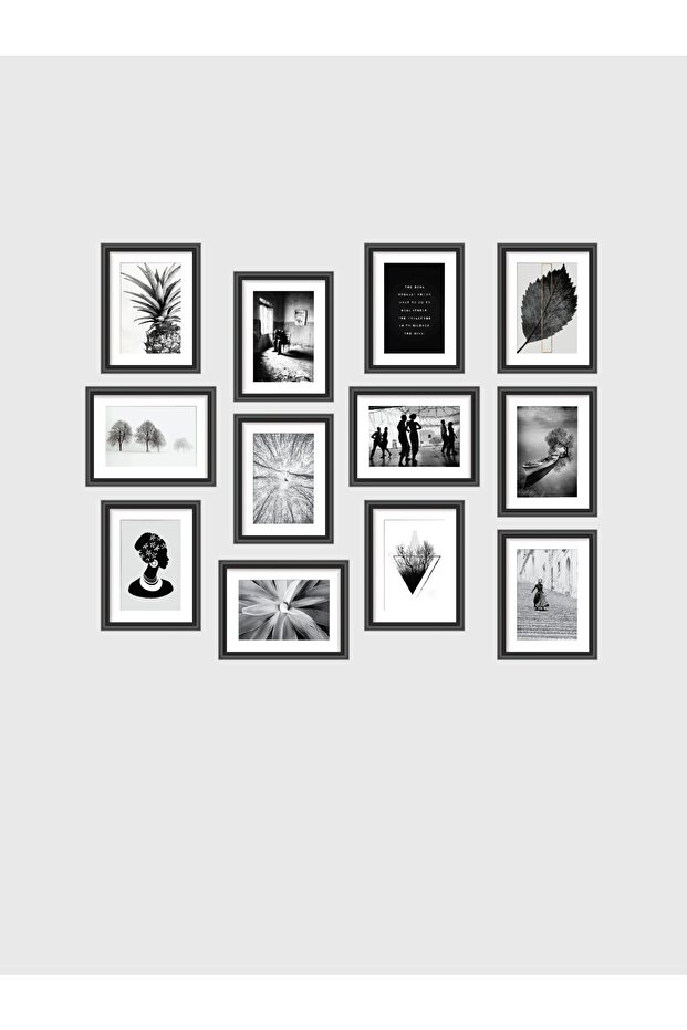 Modern Style 12 Parçalı Mdf Tablo - 2