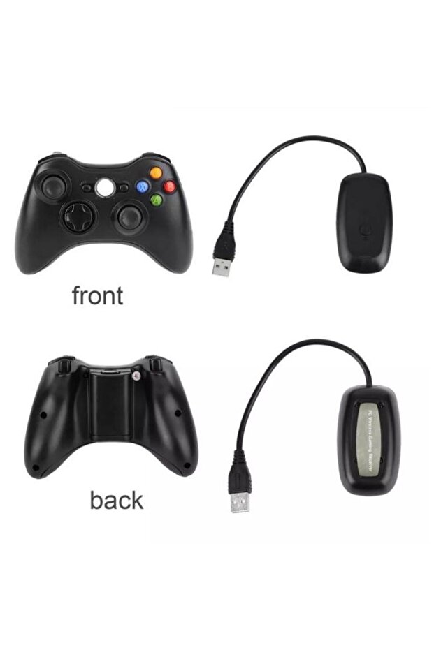 Yues XBox 360, PS3, PC Ve Android Kablosuz Wireless Controller - 5