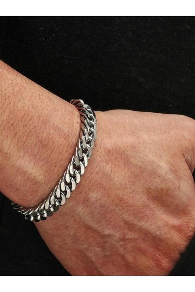 Men's Stainless Steel Silver Color High Quality Bracelet