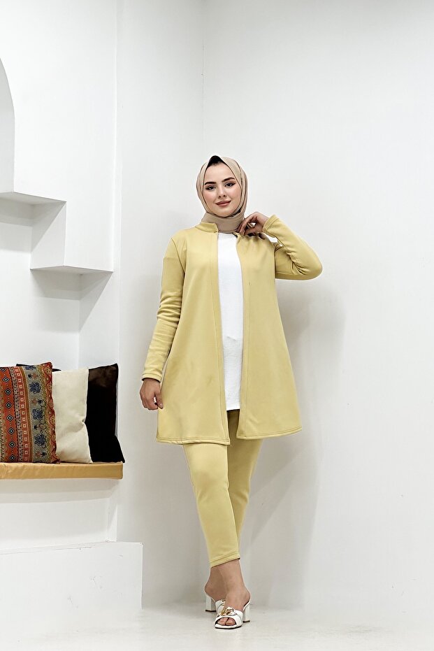 طقم سترة وسروال حجاب سكوبا