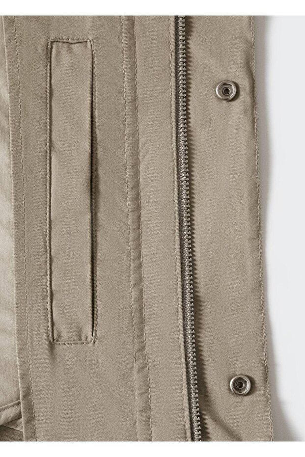 Pamuklu Bomber Ceket - 8