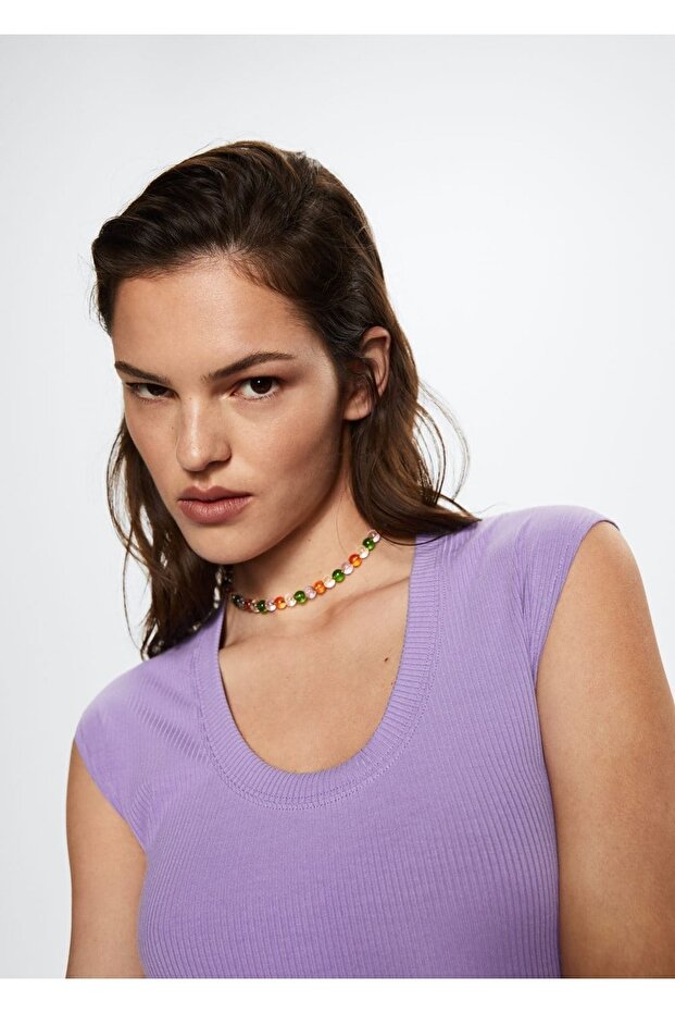 Basic Ribana Tişört - 7