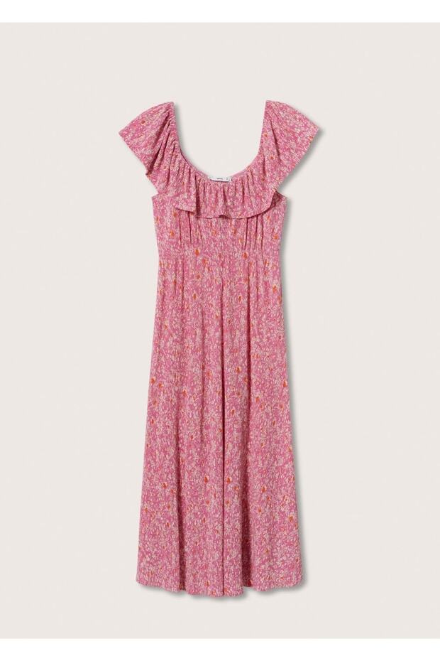 Çiçekli Elbise - 3