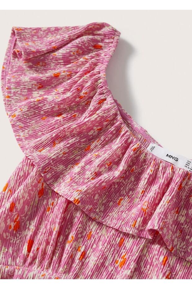 Çiçekli Elbise - 8