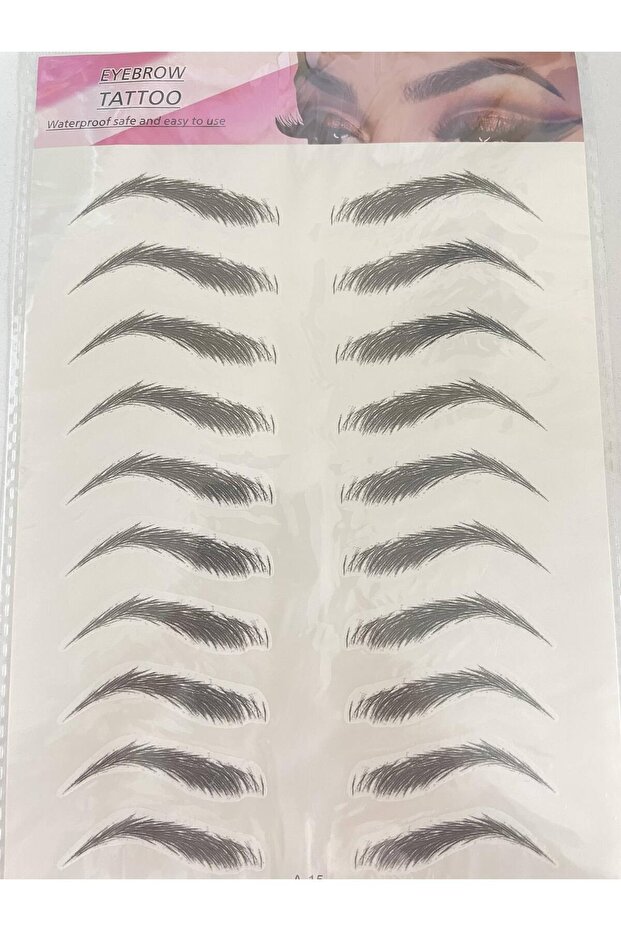 Eyebrow Tattoo Sticker Lasting Waterproof Natural Eyebrow Pencil Tattoo