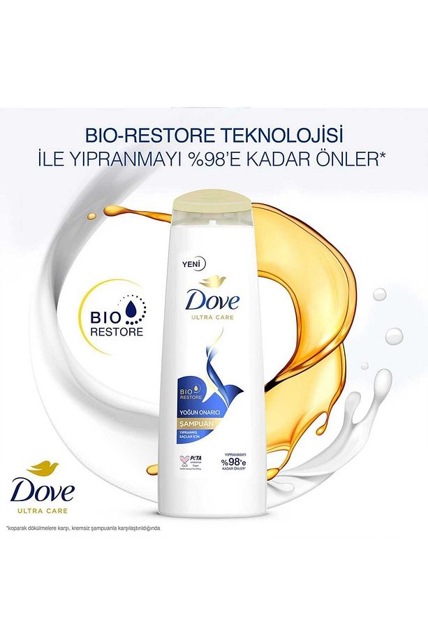  Yoğun Onarıcı Şampuan 350 Ml 3Adet dove yogun onarıcı 350×3 - 2