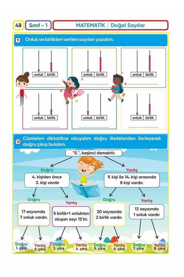 Zozi Ilkokul 1.sınıf Tüm Dersler Canlanan Bulmaca Kitabı - Canlı Sorularla Dolu! - 7