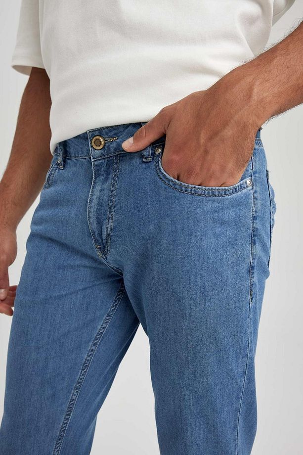 Sergio Regular Fit Normal Kalıp Normal Bel Boru Paça Jean Pantolon A9153ax23hs - 4