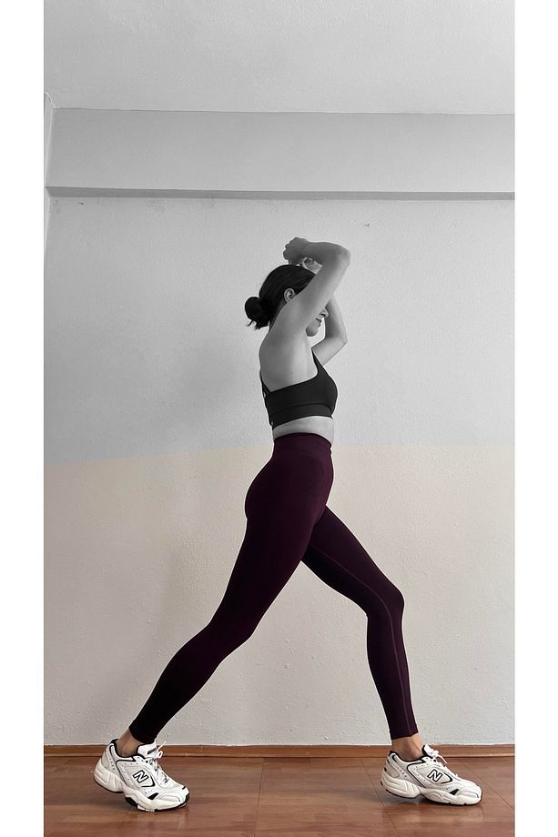 Spor Seamless Büzgülü Push-up Toparlayıcı Tayt - 5