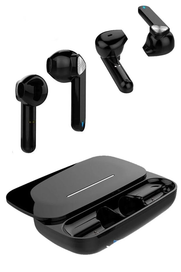 Samsung Galaxy Z Flip4 Uyumlu Kızaklı Kablosuz Bluetooth Kulaklık - 4