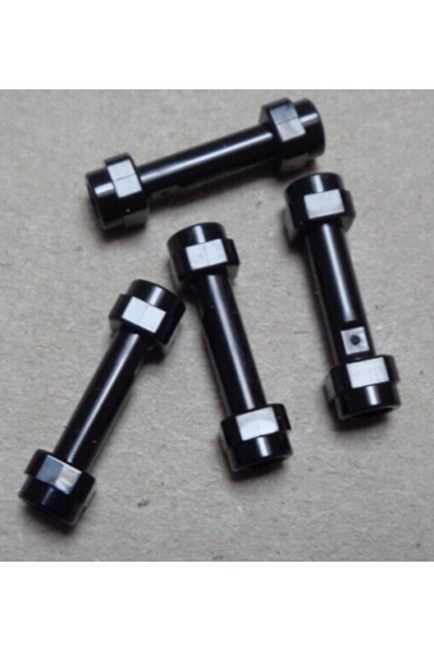 Accessory Star Wars Minifigure Lightsaber Hilt Dark Grey Smooth Lightsaber Hilt 2Pcs