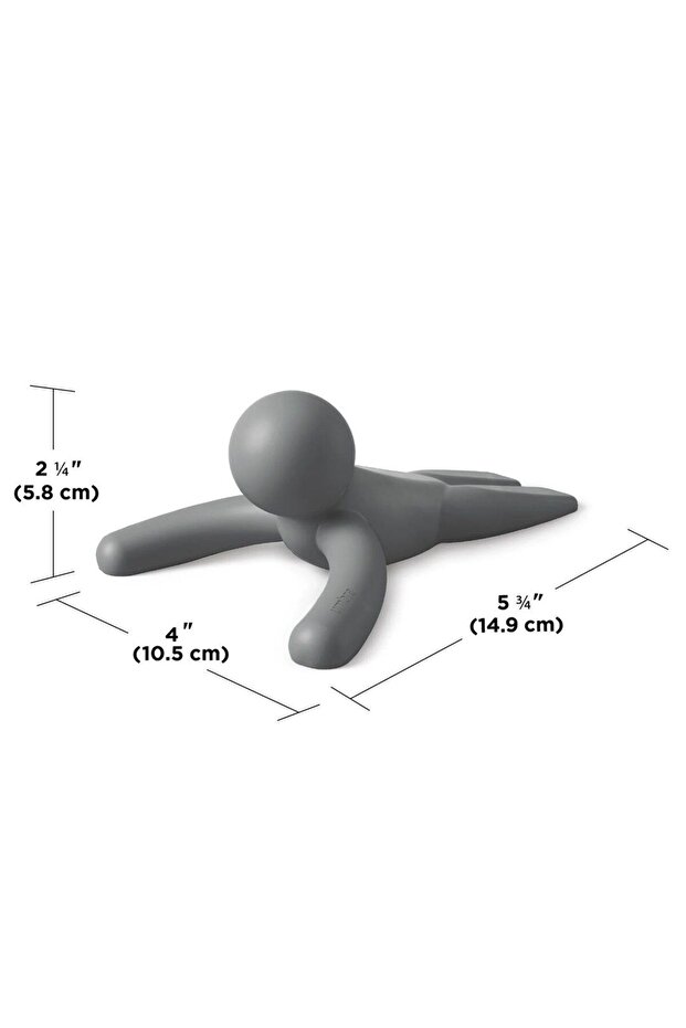 Dostum Kapı Durdurucu/stoper Gri Tek Adet - 5