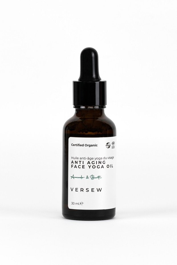 Organic Anti-Aging Facial Yoga Massage Oil 30 ml