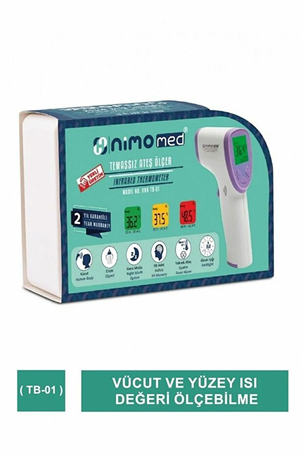 Temassız Kızılöteli Ateş Ölçer Med - 1