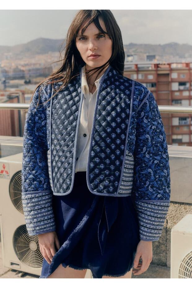 Lyocell Çapraz Mini Etek - 6