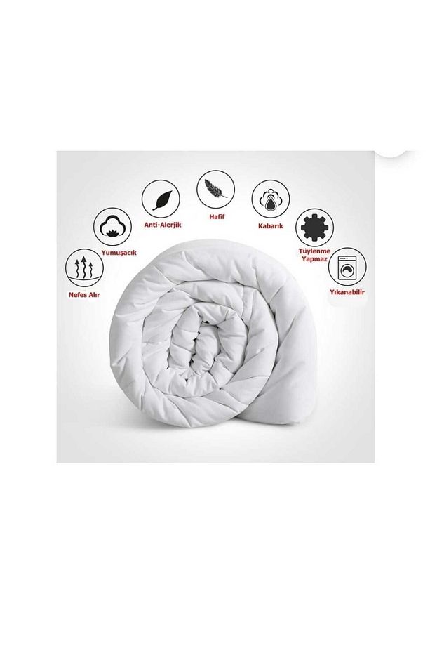 Yatak Odası Hady Roll Pack Tek Kişilik Yastık & Yorgan Seti 1 Adet Tek Kişilk Yorgan Yastık - 6