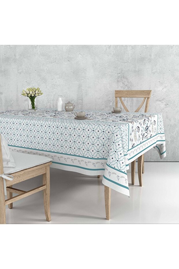 مفرش طاولة كلارا منقوش مقاس 140*200 سم شمواه