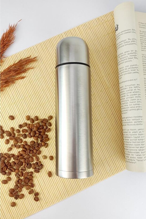 Stainless Steel Thermos Cup 500 ml Gray - Mnb05358 C1-1-154