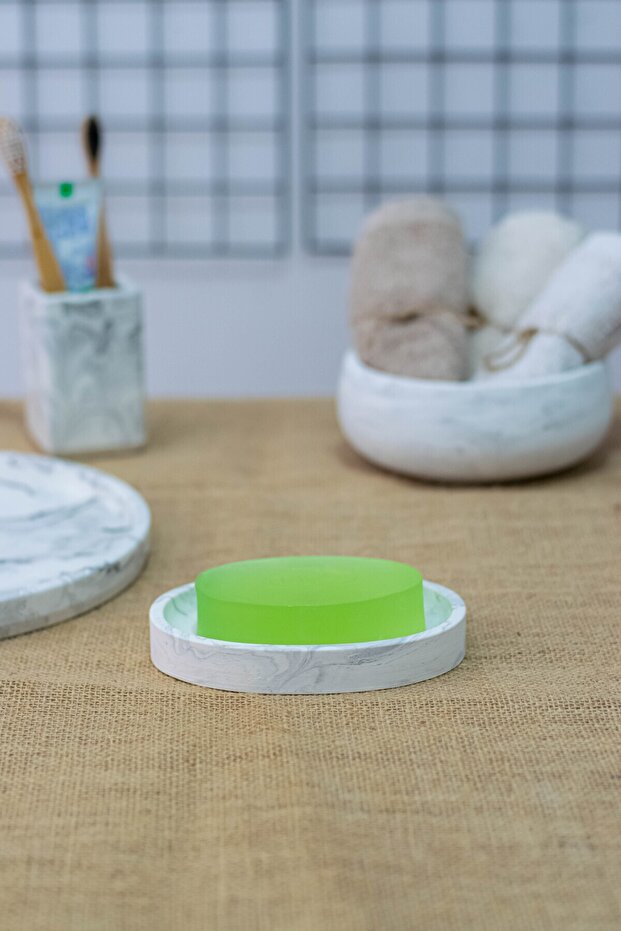 Bathroom Oval Solid Soap Dish - 2