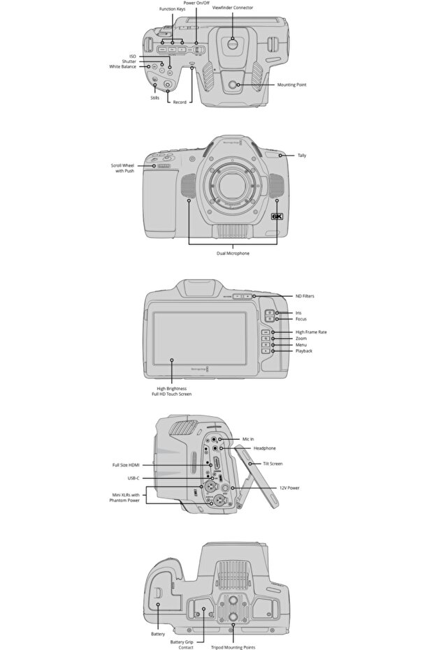 Blackmagic Pocket Cinema Camera 6K Pro - 3