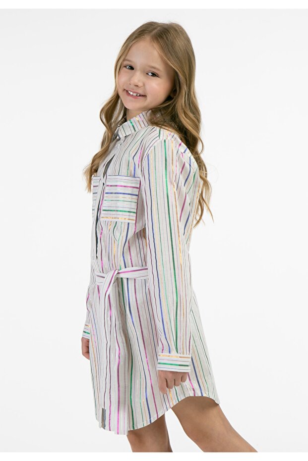 DĚTSKÁ Hemdblusenkleid Langarm mimo - 2