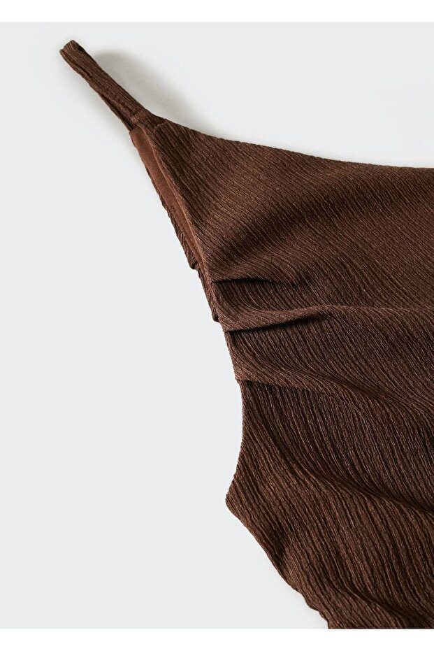 Фактурна асиметрична блузка - 7