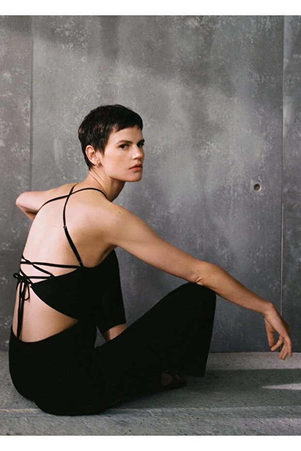 Sırtı Anvelop Kesim Bluz - 8