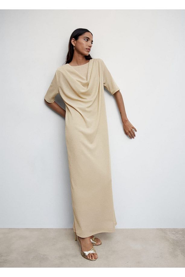 Drape Lureks Elbise - 7
