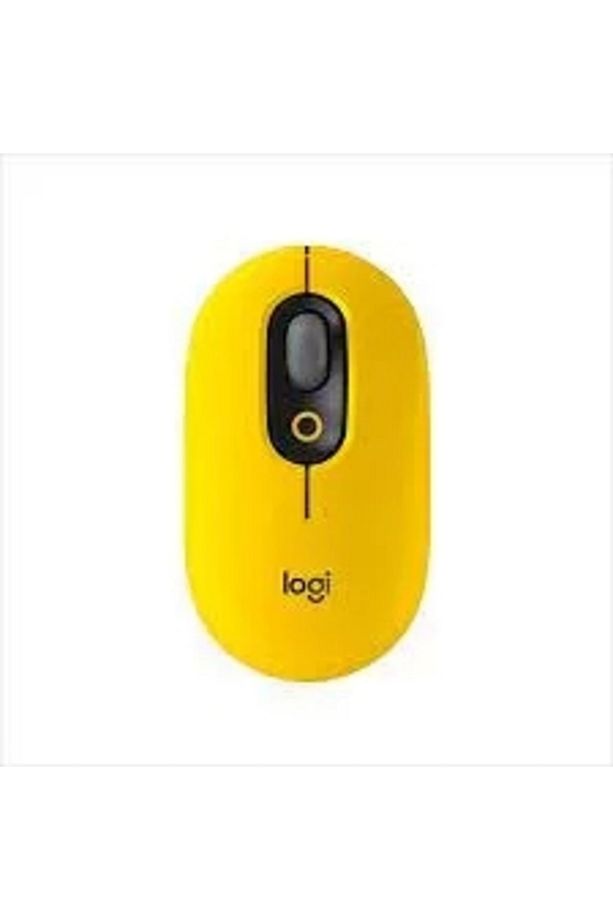 910-006546 Pop Emoji Sarı Optik Kablosuz Mouse - 1