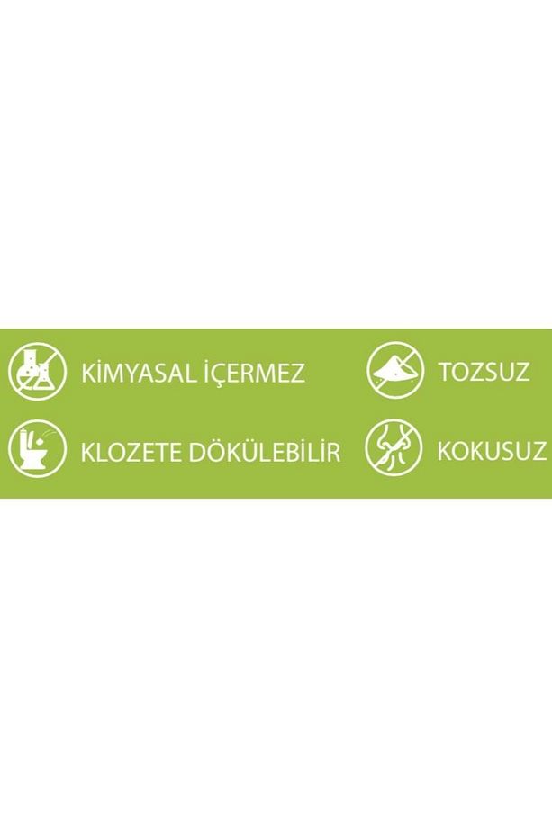 Mısır Koçanı Granülü Topaklaşan Doğal Kedi Kumu 8 Lt x 2 ADET - 5