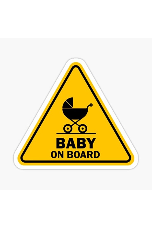 Baby On Board There is a baby in the car Vehicle Sticker Sticker 19CM md12