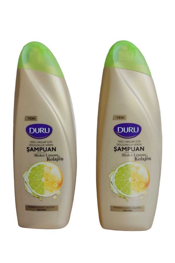 YAĞLI SAÇLAR MİSKET LİMONU & KOLAJEN ŞAMPUAN 500 ML (2 ADET) - 1