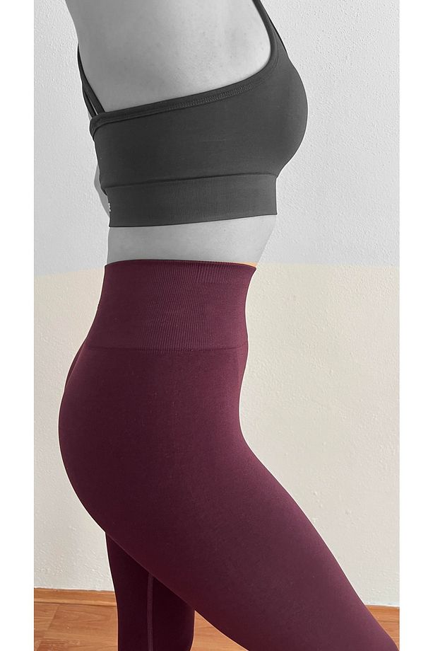 Spor Seamless Büzgülü Push-up Toparlayıcı Tayt - 2