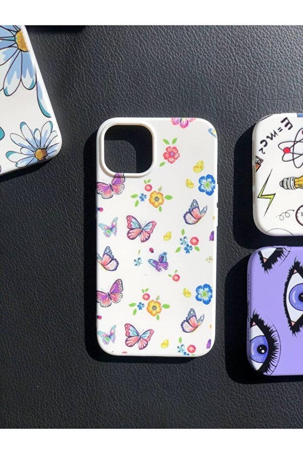 iPhone 14 Pro Compatible Patterned Launch Case Velvet Inside - 1