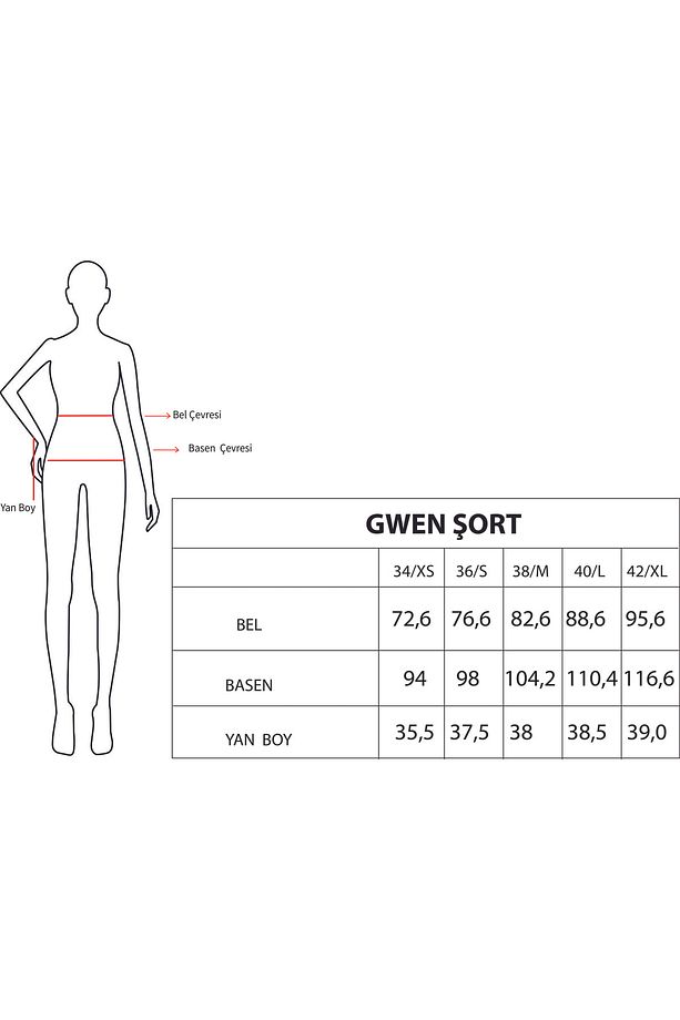 GWEN Şort-Pembe - 7