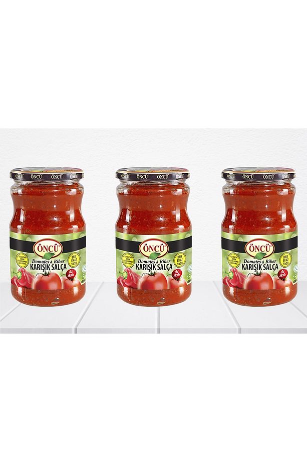 Karışık Salça 700 g 3 adet - 1